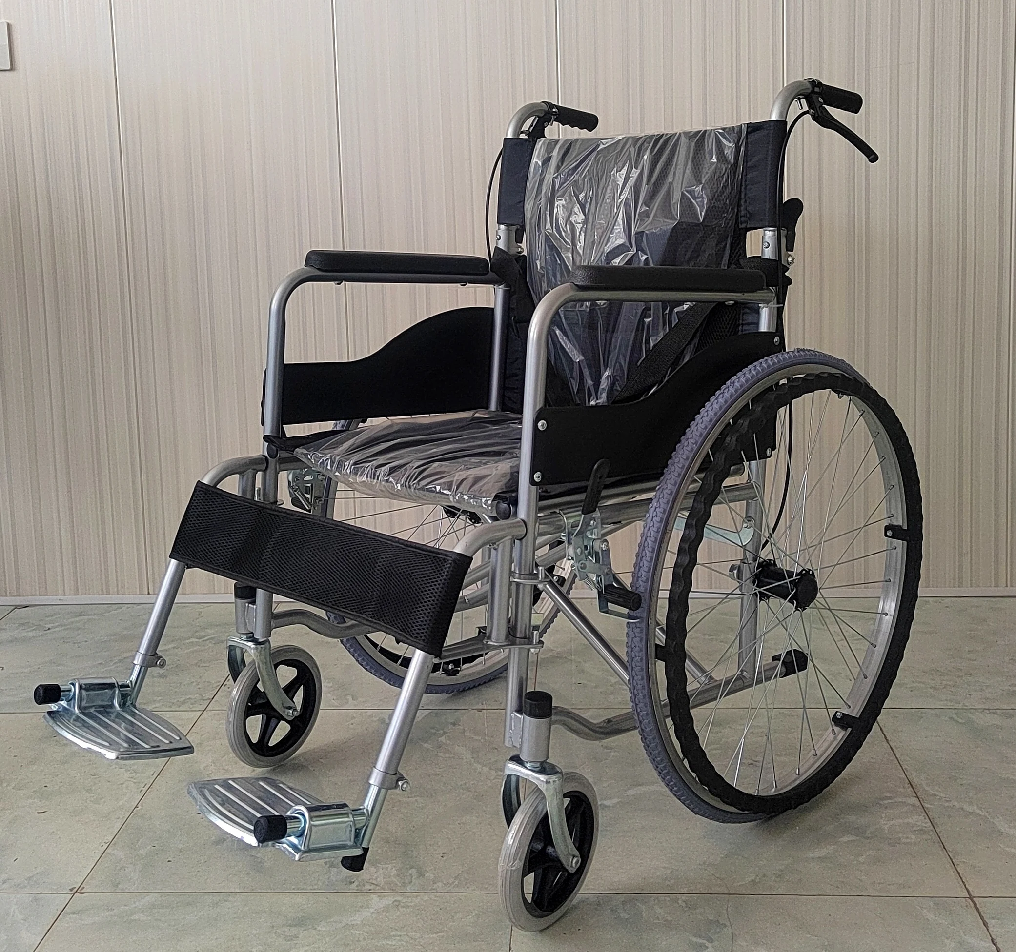 Folding Wheelchair  Detachable leg Light Weight and Economical Manual Wheelchair
