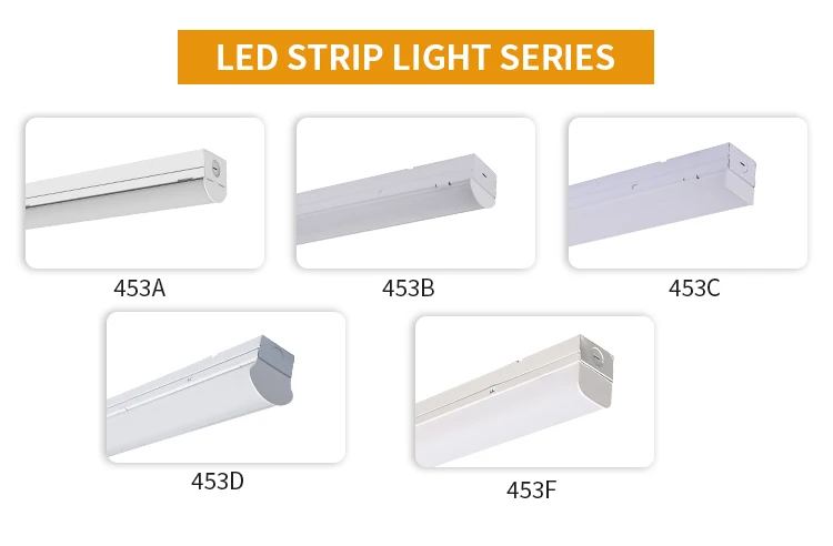 Brandon Linear 4000K 5000K Dimmable Wall Light Indoor 4Ft 8Ft Custom Ceiling Office Pendant Linear Led Batten Light