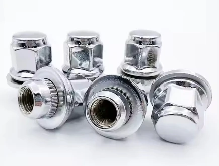 Wholesale M14*1.5 Steel Galvanized Wheel Nut OEM 90942-01103 Lug Nut for Toyota Land Cruiser Hub Zinc Plated Car Nut for Mining