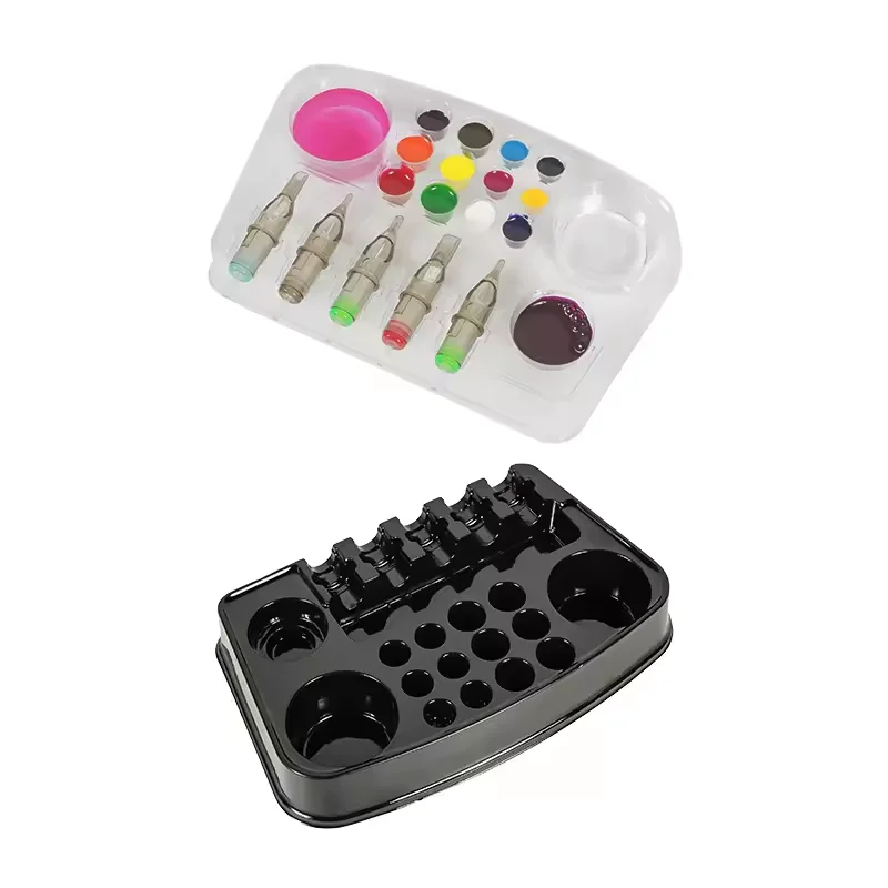 2024 hot sale wholesale high quality Tattoo ink cup tattoo ink tray disposable ink tray