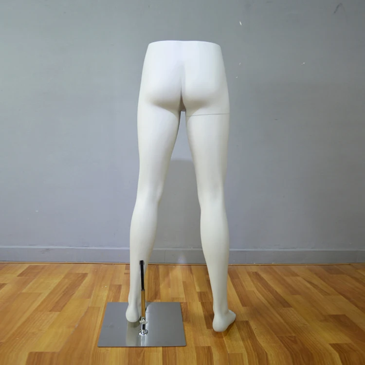 For trousers display fiberglass standing man lower half body mannequin,leg mannequin