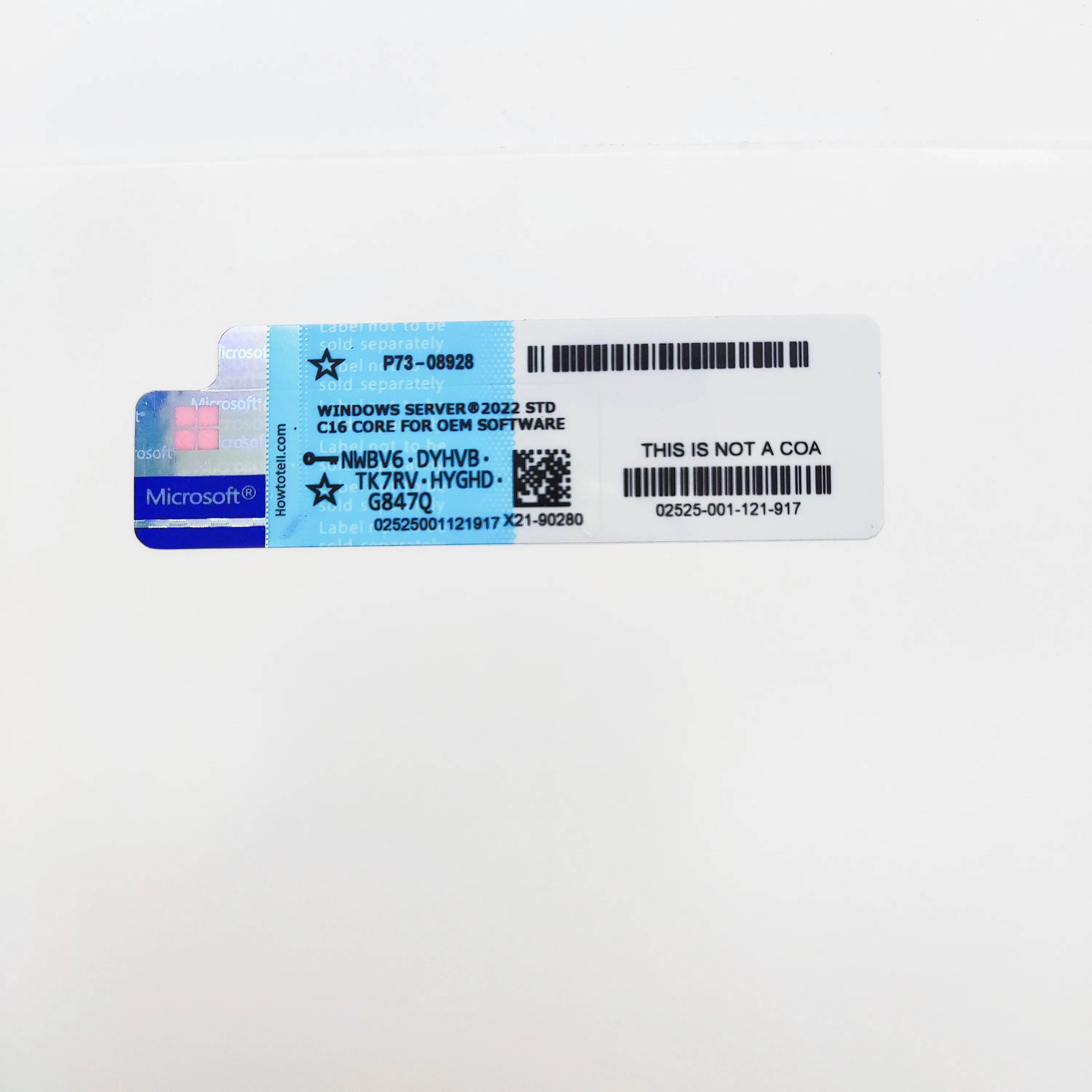 Wholesale Coa sticker Windows Server 2022 Standard CAL 16 Core License Pack win server 2022 std