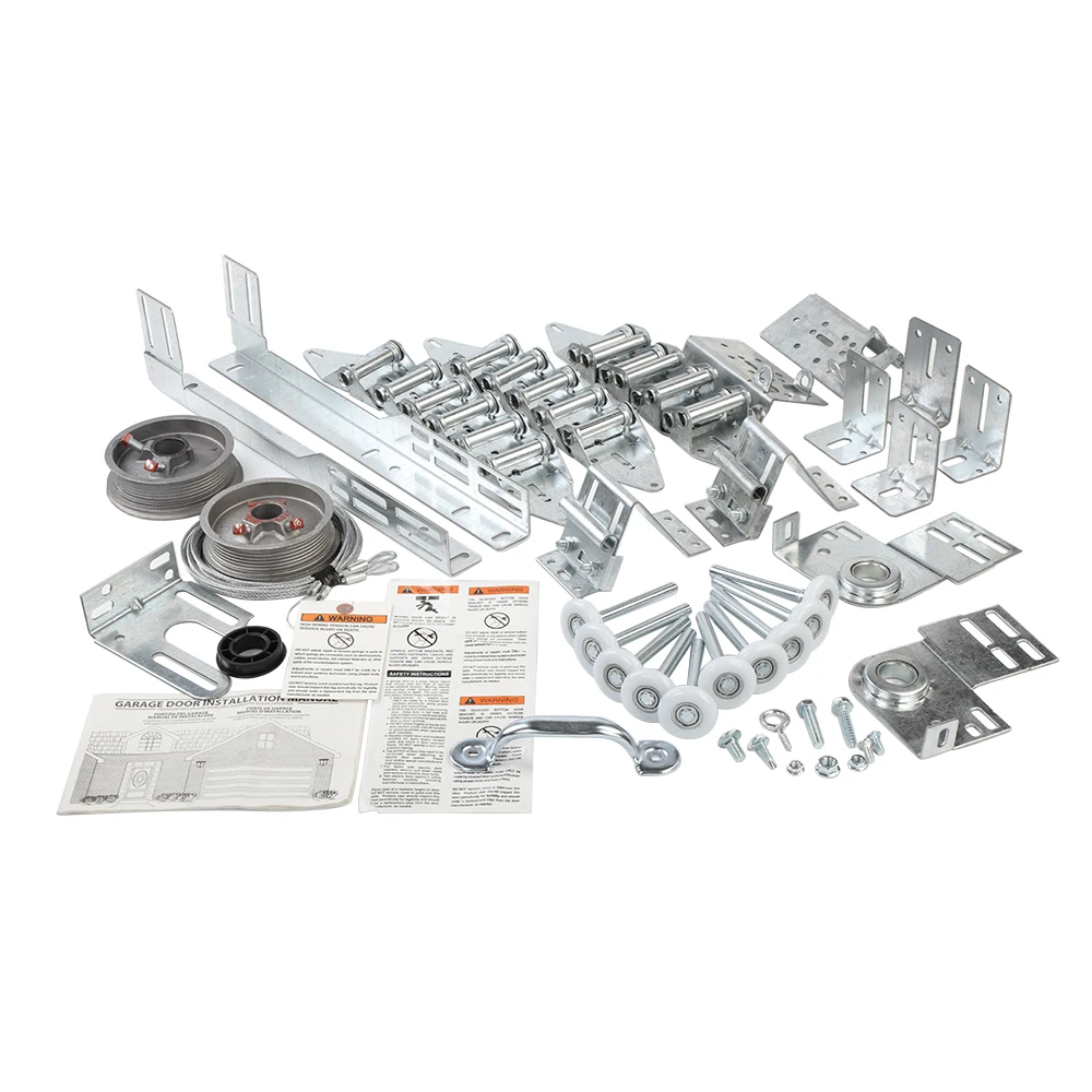 Heavy Duty 11 GA 18x10 16x10 Garage Door Parts Garage Door Hardware Complete Kit