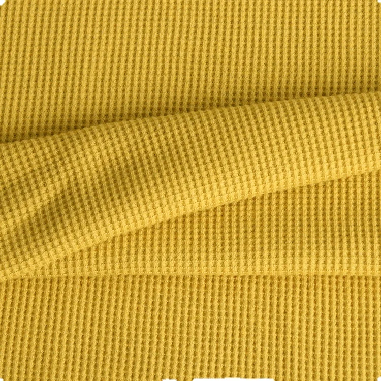 O-9177# waffle fabric for coat popular in USA  65% polyester 35% cotton