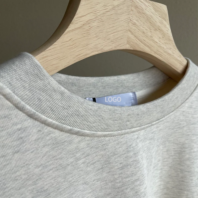 New Spring and Summer 7 Colors Basic Classic Round Neck Terry Sweatshirt