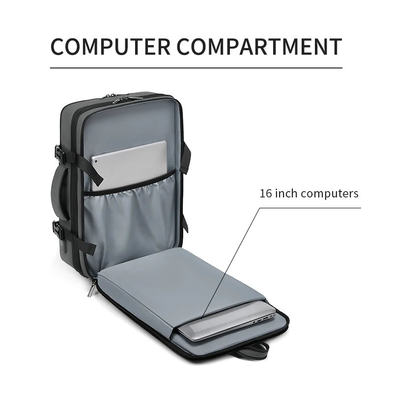 Business Laptop Bags16 Inch Waterproof Designer Custom Travel Bags Luggage Laptop Other Backpacks for Men