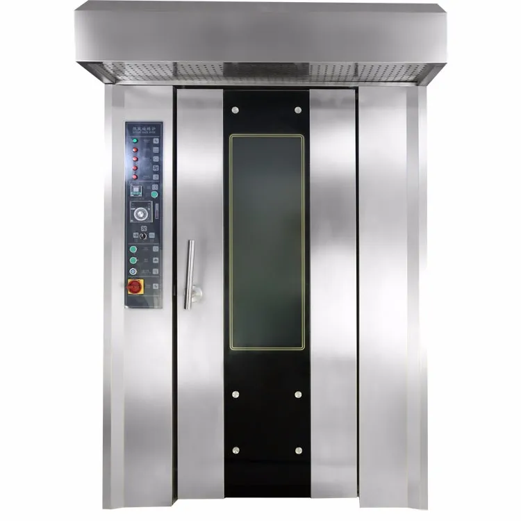 Vigevr brand gas diesel electric rotary oven for Commercial bread oven Italy 12 trays rack rotary oven for bakery equipment