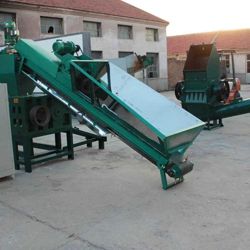 Energy saving used plastic recycling machine pet washing line