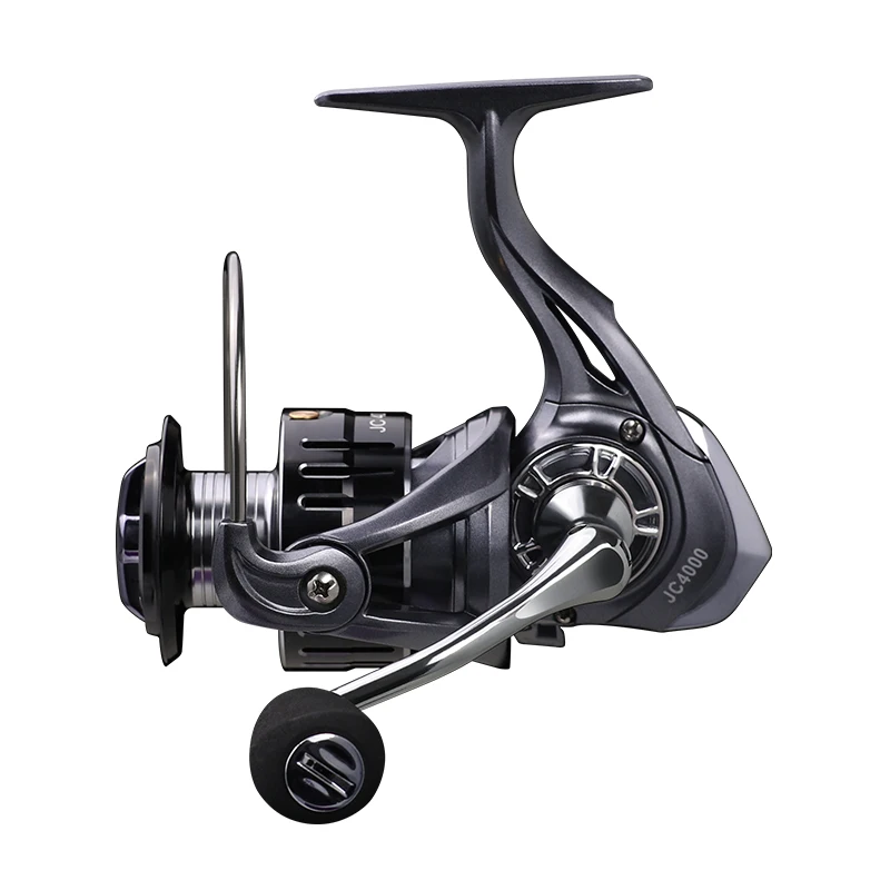 Customization LINNHUE Ready to ship fishing reels spinning wheel JC1000-6000 spool capacity 8kg drag fishing reels all water use
