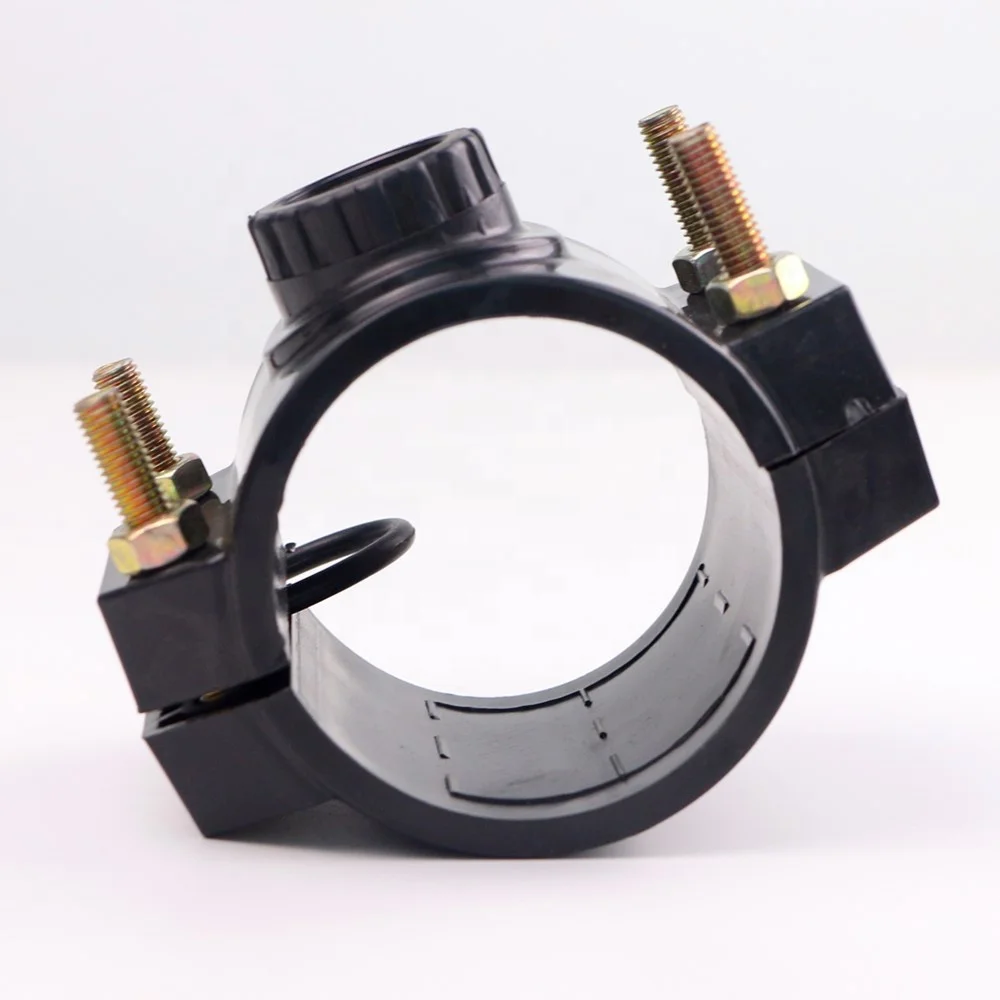 hdpe saddle clamp pp fittings pipe irrigation system