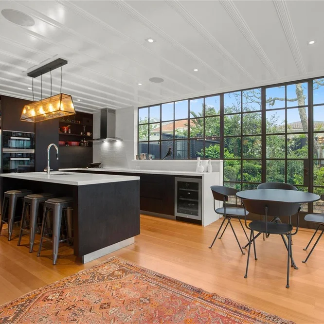 High end custom supplier cheap price modern japanese style mdf solid wood Storage kitchen cupboard design