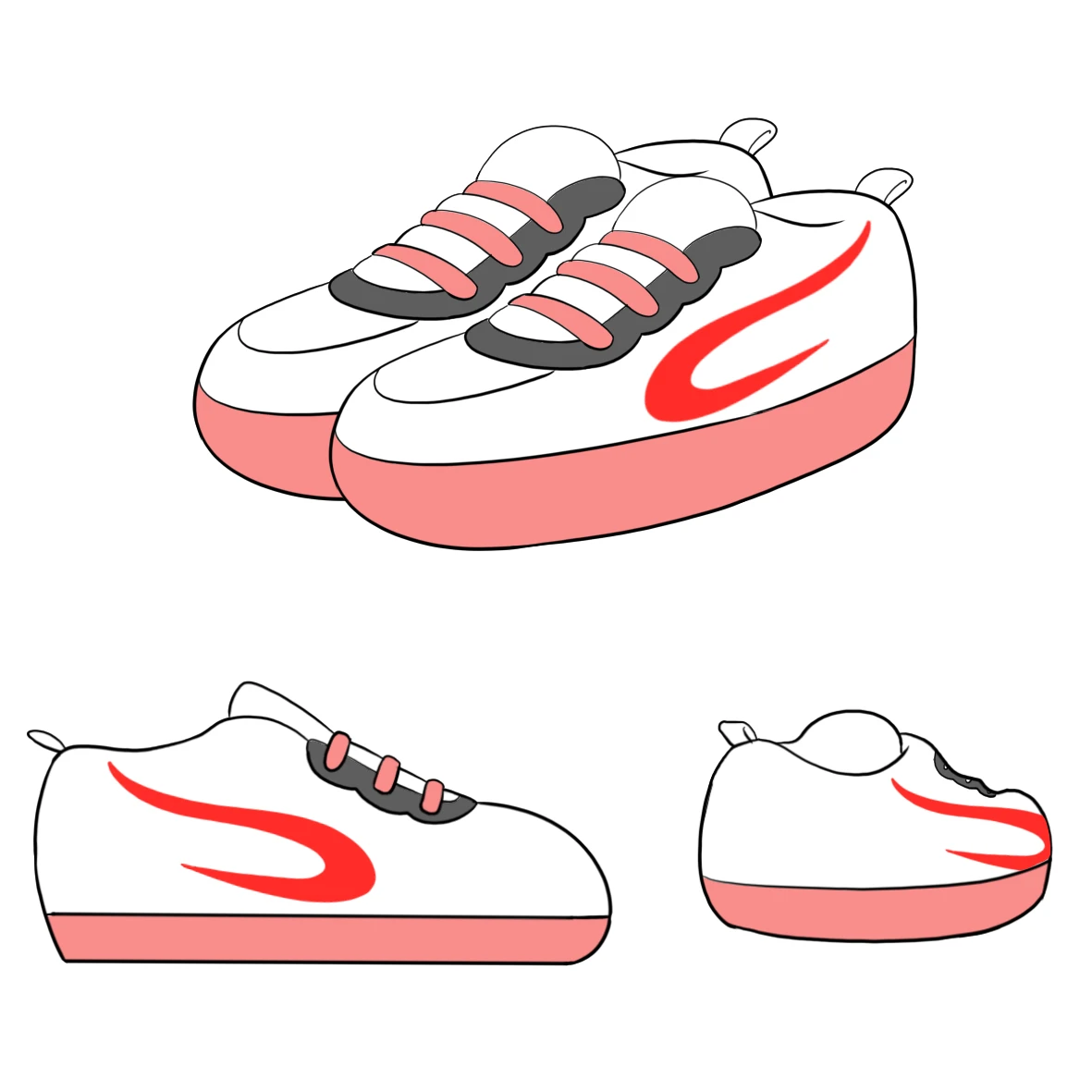 Creative Sports Shoes Custom Your Own Logo and Design As Gifts for Friends and Children Fashion and Popular Shoes