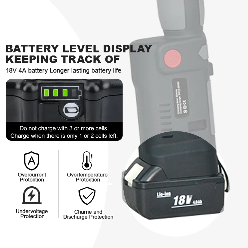 GES-1550 Battery electric 3-in-1 Hydraulic tool Cable crimping tool Cable cutting copper pipe Plumbing press fitting tool