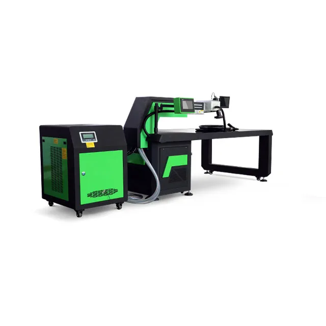 Завод поставляет канал письмо лазерная сварочная машина с дешевой ценой 300w 500w