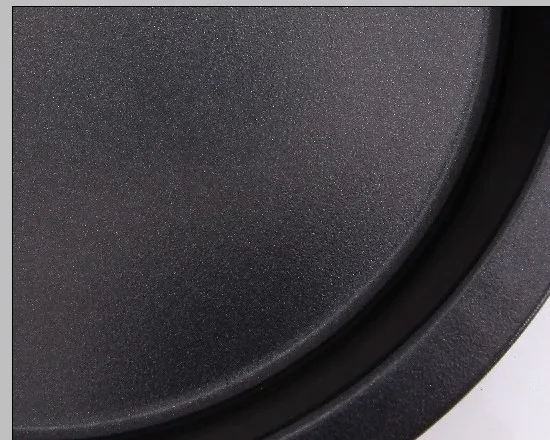 CHEFMADE WK9701S Cheap Metal Carbon Steel Microwave Oven Deep Dish Nonstick Round Pie Pizza Tray Baking Pan
