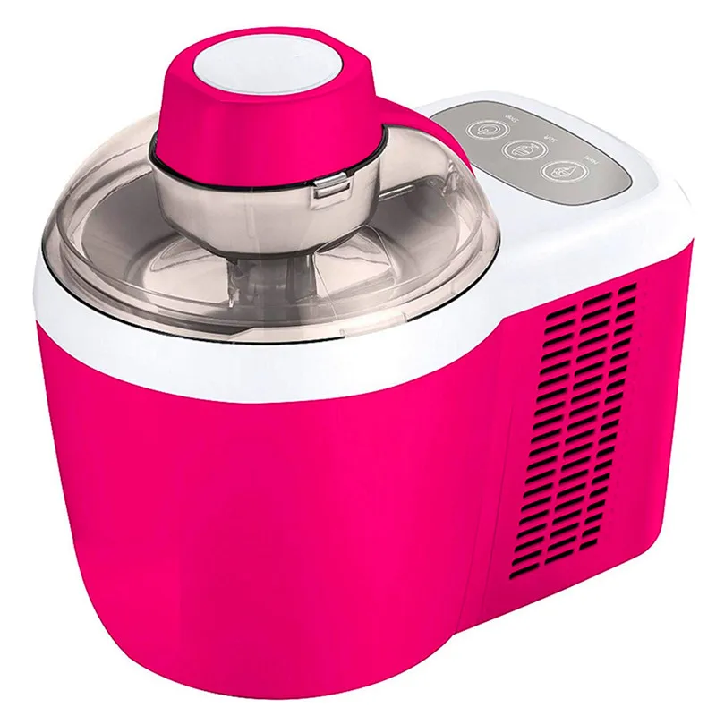 LCD touch screen control ice cream maker