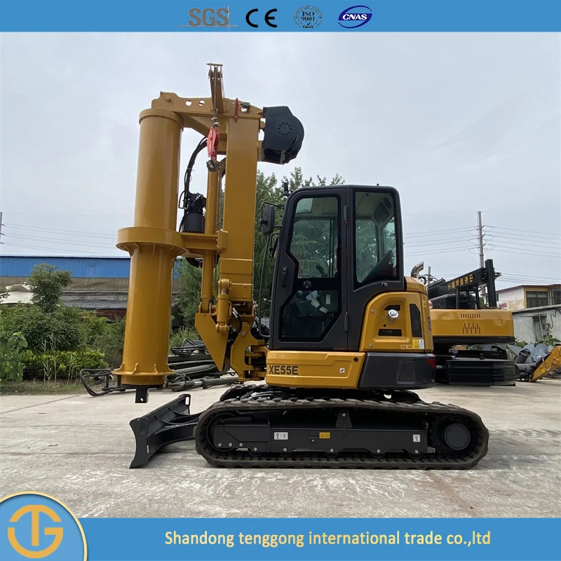 Hot Sales 30.7kw Multifunctional 15m Depth Portable Hydraulic Rotary Mobile Drilling Rig