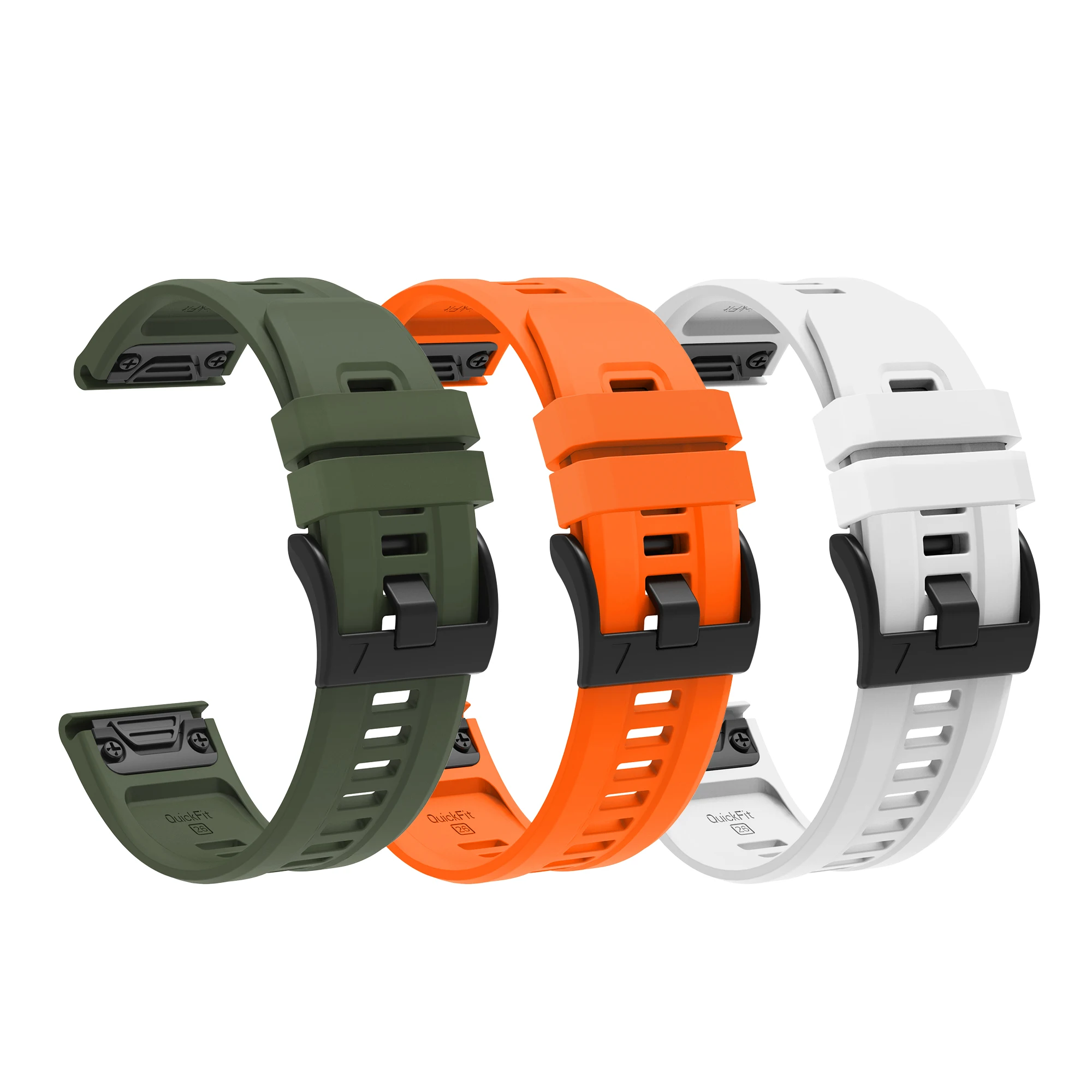 RYB Replacement  In Stocks Sport Soft Silicone Watch Strap For Garmin Watch 26mm 22mm