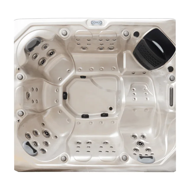 
8 person hot tub outdoor spa whirlpool massage spa 