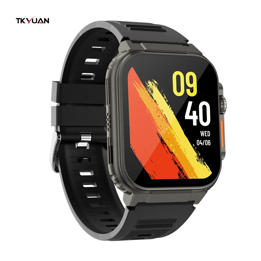 TKYUAN Fashion A70 Smart Watches 2023 Full Screen Touch HD Calling Relojes Inteligentes Sport Mens IP67 Display Smart Watch
