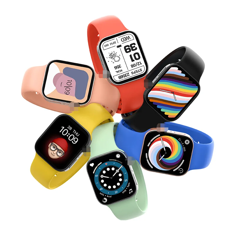 Christmas Special Edition XW01 XW02 Smart Watch Series 7 Reloj Inteligente Knob Button BT Call for Christmas Holiday Gift