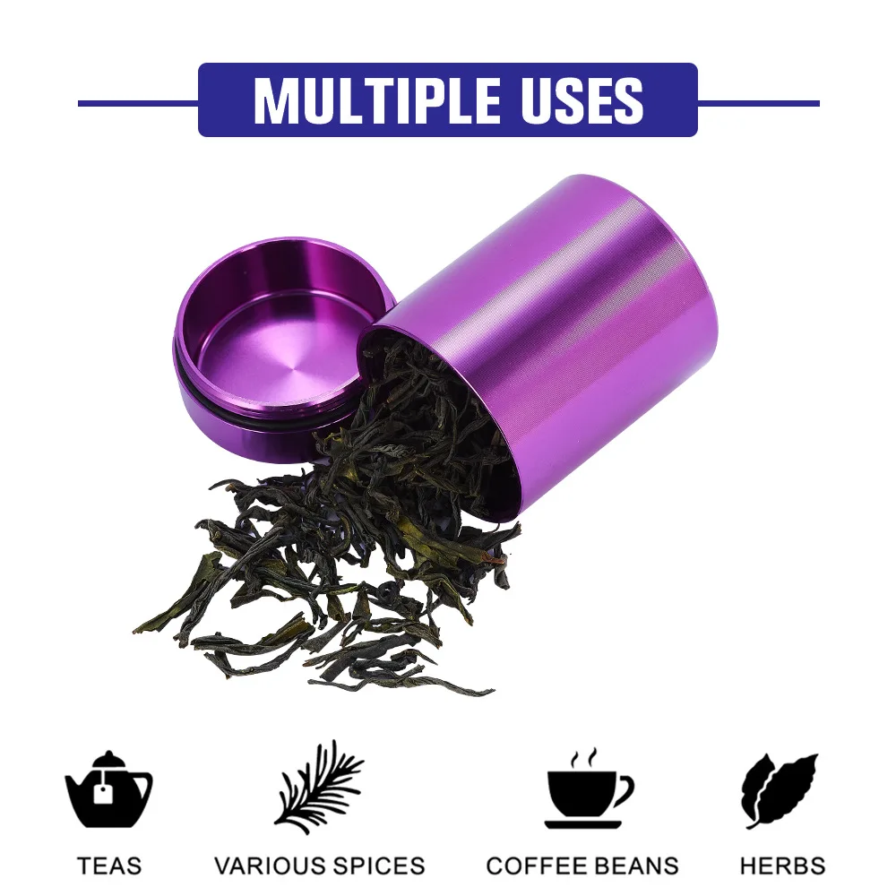 Moon Aluminium Light up Stash Jar Window  Large Glass With Wood Cork Stopper