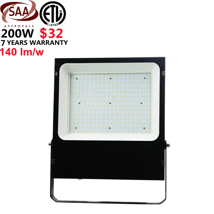 Shenzhen 7 YEARS WARRANTY IP66 underwater test outdoor floodlight 50w 100w 150w 200w 240w 300w LED Flood Light ETL CB CE