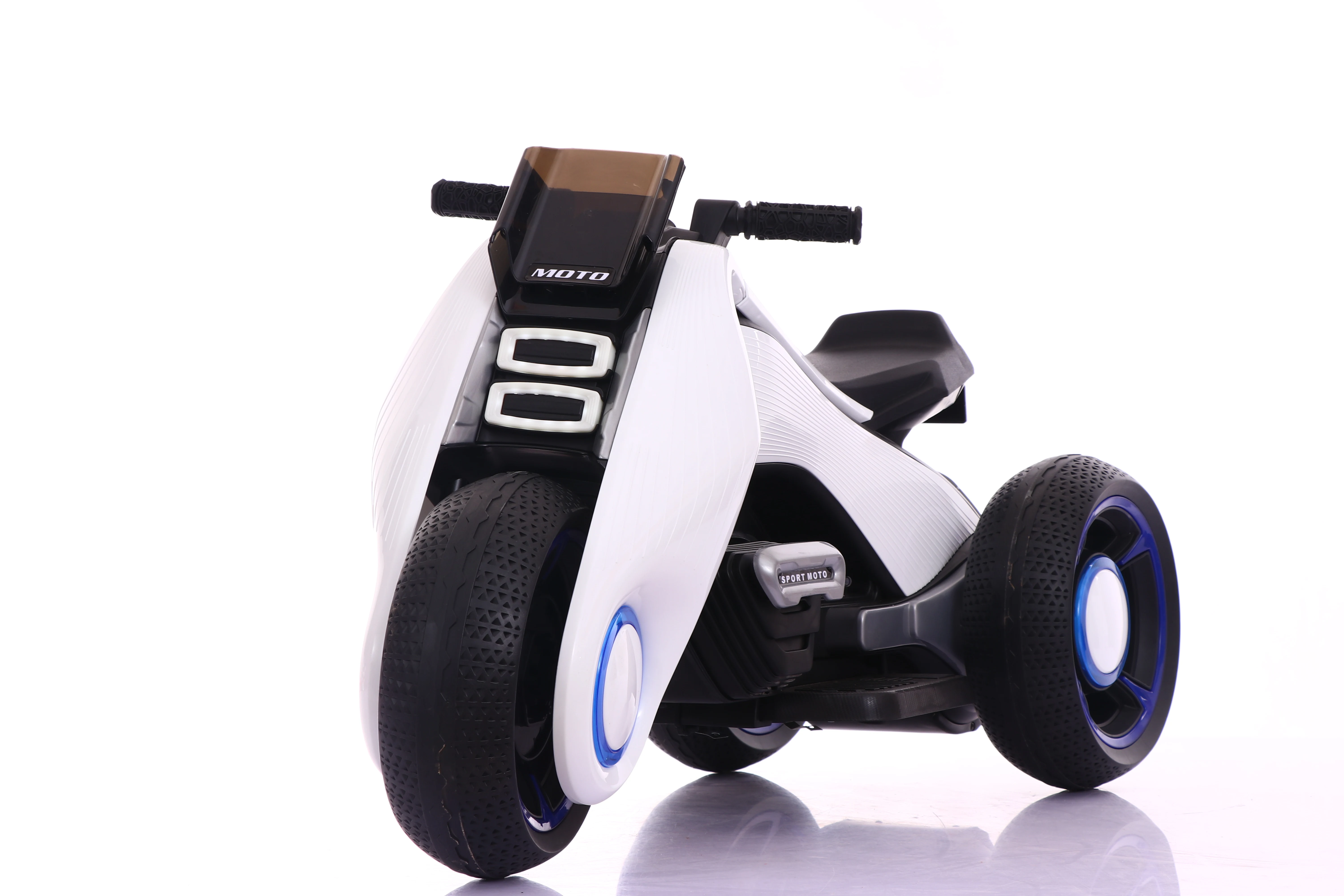 Lovely Kids Ride-on 6V 4.5A Electric Battery Motorcycle Unisex Plastic Toy with Music Player for 2-6 Years Old Girl