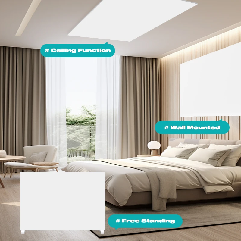 free standing heater 350W dining room office 300W bedroom 900W living room wall mounted heater 700W infrared heater for legs