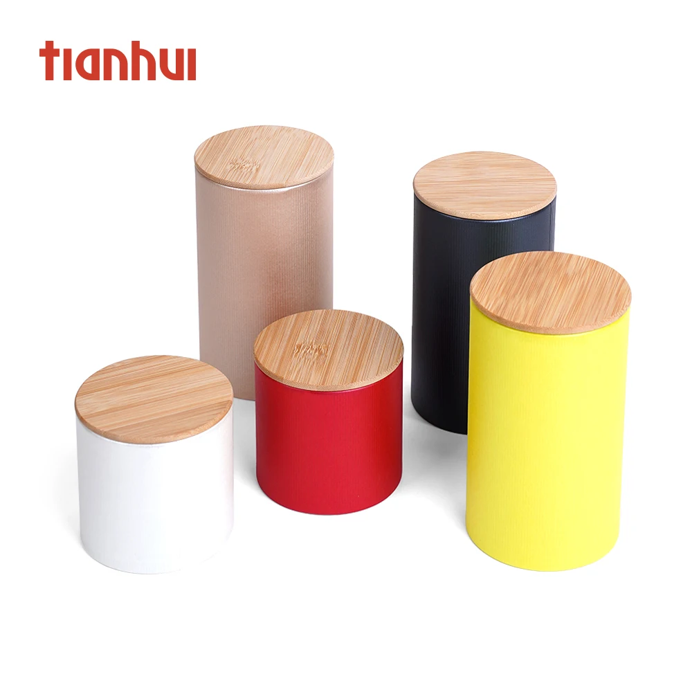 Свадебные сувениры Tianhui банка для упаковки кофе бумажная под заказ