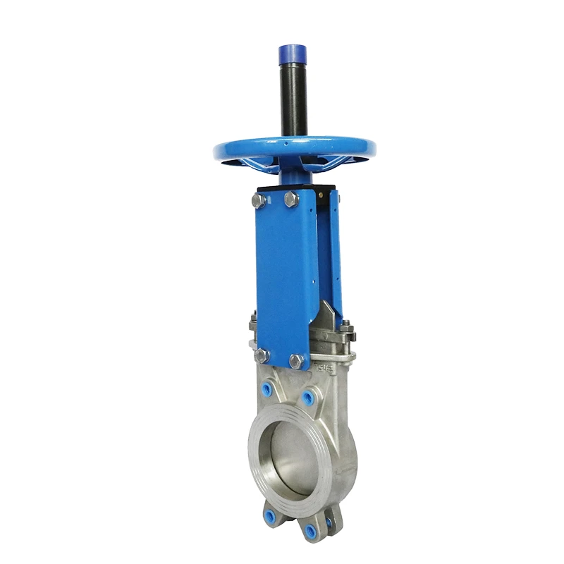 Factory Direct Sales Stainless Steel 304 Manual Knife Gate Valve for General Application Acid Water Gas Oil
