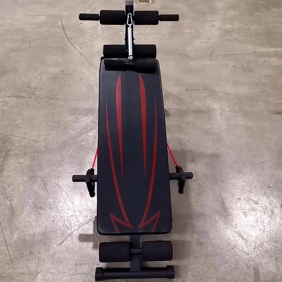 Hot sale  Gym Equipment Sit Up Bench Muscle Exercise Ab Chair Foldable Portable Exercise Supine Board Gym Equipment