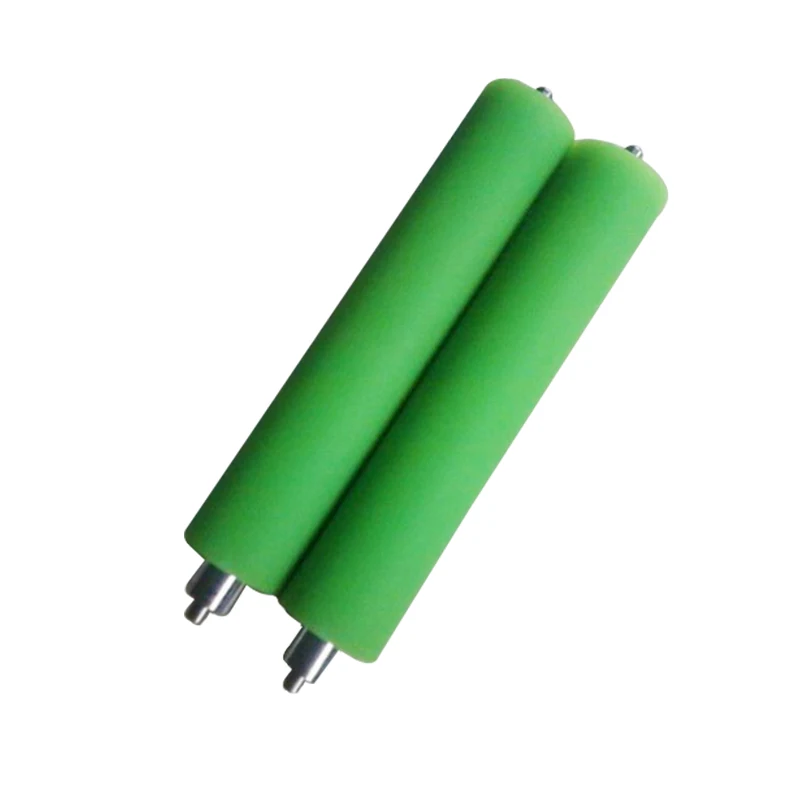 Printing Machine High Quality Industrial Silicone Plastic Roller Polyurethane Orange Red Rubber Roller