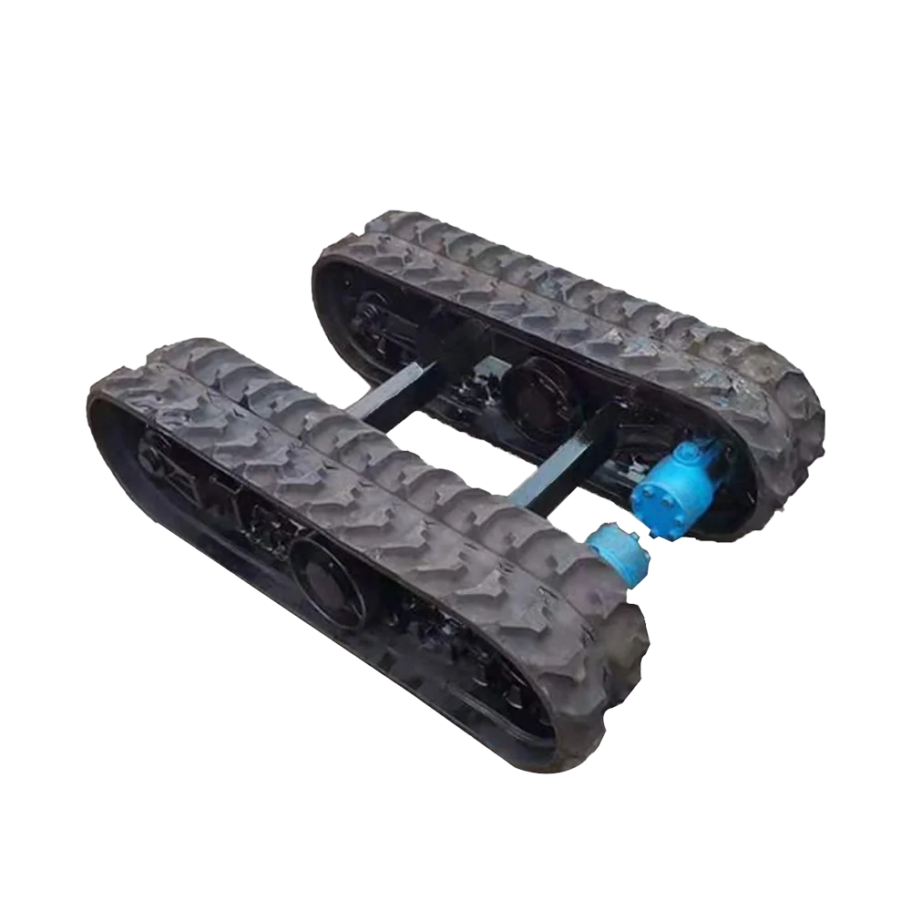 0.5-60 ton Custom steel track undercarriage for crawler excavator dozer chassis