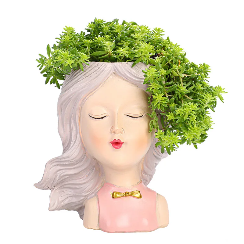 Новое поступление трендовых товаров ваза для лица в скандинавском стиле керамическая декоративная с цветами домашнего