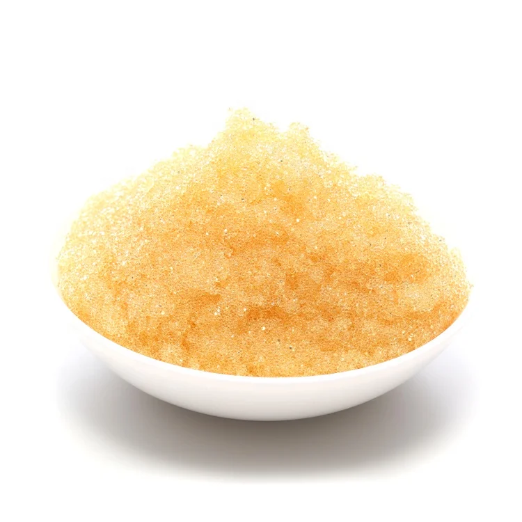  high purity ion exchange resin polyester water treatment