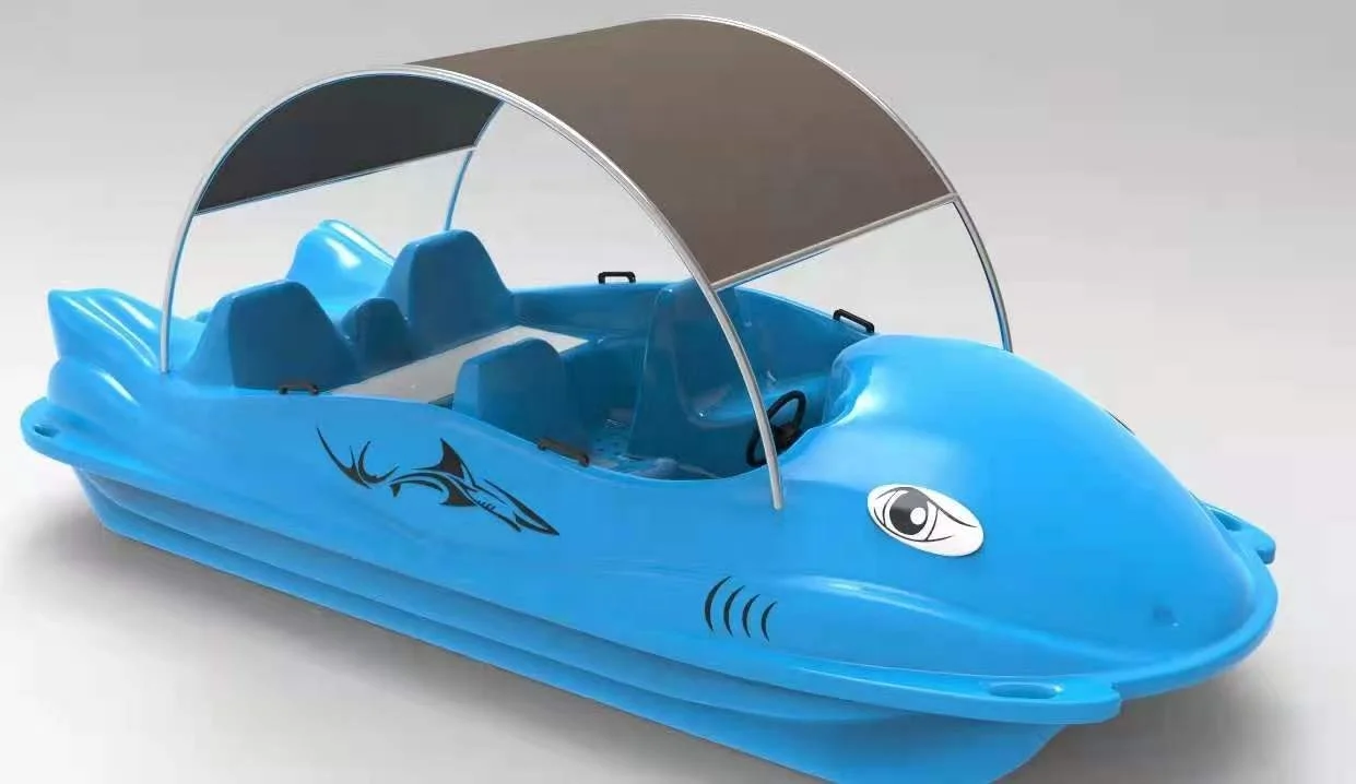 Hot Sale Sea Beach Fitness Games 2 Person Pedal Boat Polyethylene Water Bike