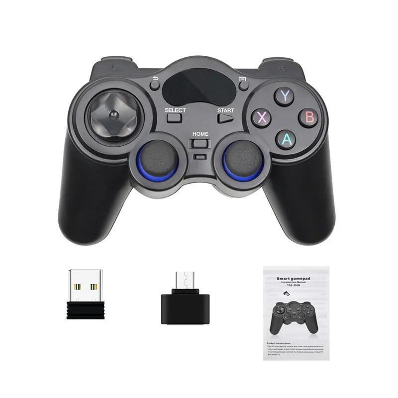 Factory Direct Sales 2.4GHZ  Mobile phone wireless  game controller for Android /PC/Tv Box/PS3