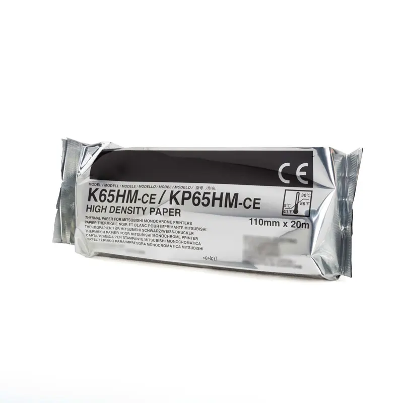 High Density UPP110 HD Ultrasound Medical Printer Paper for Mitsubishi K65HM / KP65HM-CE