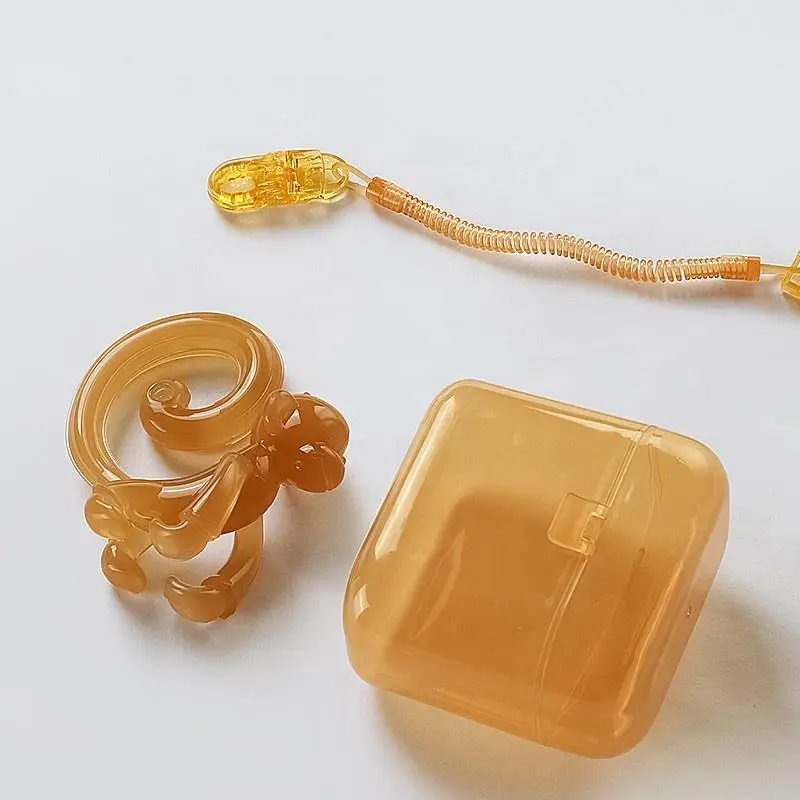 Oem Manufacturer Silicone Baby Teethers Animal Toy Chewable Teething Toys Silicone Baby Teether