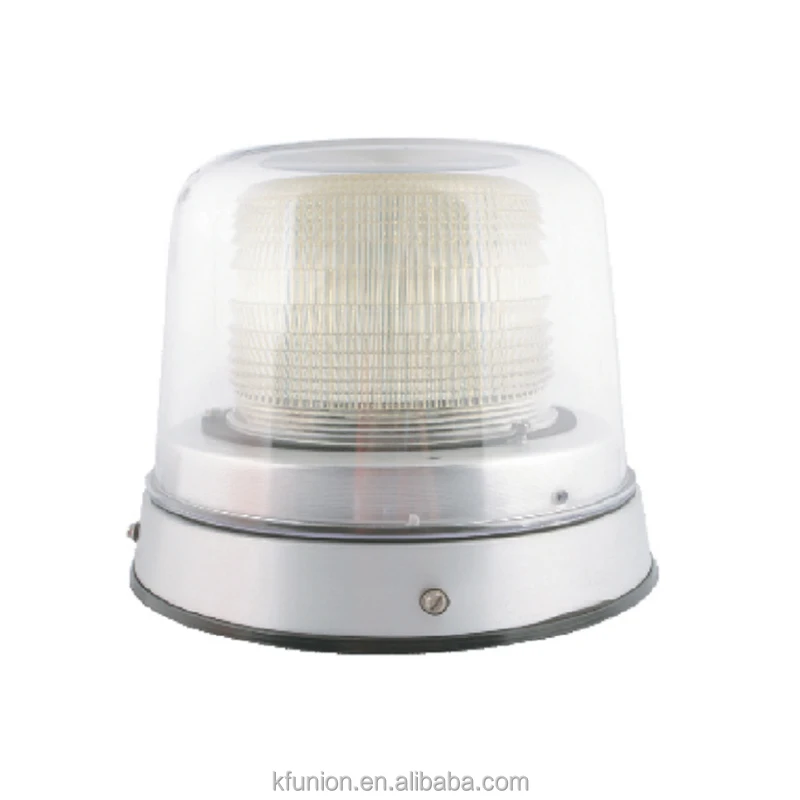 New big size Xenon warning light high power Xenon bulb white warning lamp America hot sell xenon flashing warning beacon