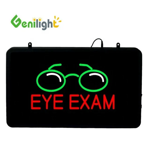 Genilight Крытый 22*13 дюймов DC12v профессиональная Заводская светодиодная вывеска для бровей магазина