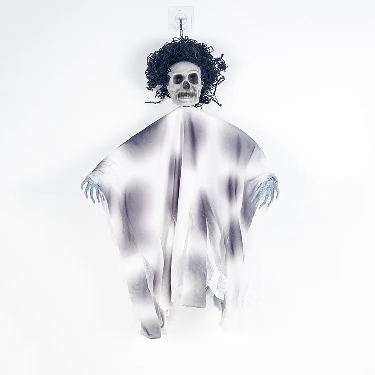 Wholesale outdoor halloween decorations lifesize scary skull doll and best oversized halloween decor