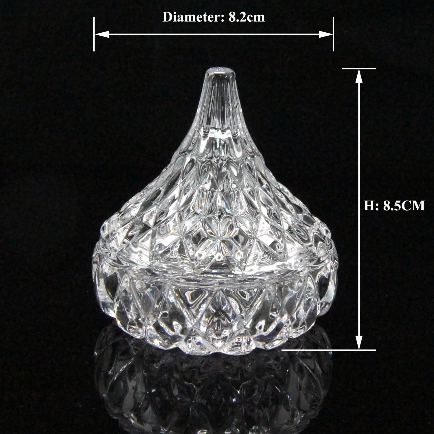 high quality first choice glass crystal tealight candle