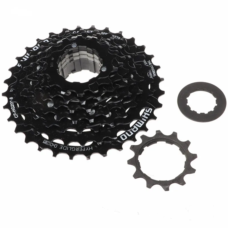 Shimano Cs-hg200-7/8/9 Speed Bicycle Freewheel Mountain Bike 12-28t 12-32t 12-34t 12-36t Cassette Freewheel Bike Parts