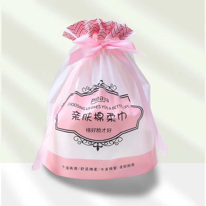 
Wholesale Reusable Cotton Face Towel Cleaning Skincare Makeup Remover Pads Travel disposable 100% cotton towel roll 