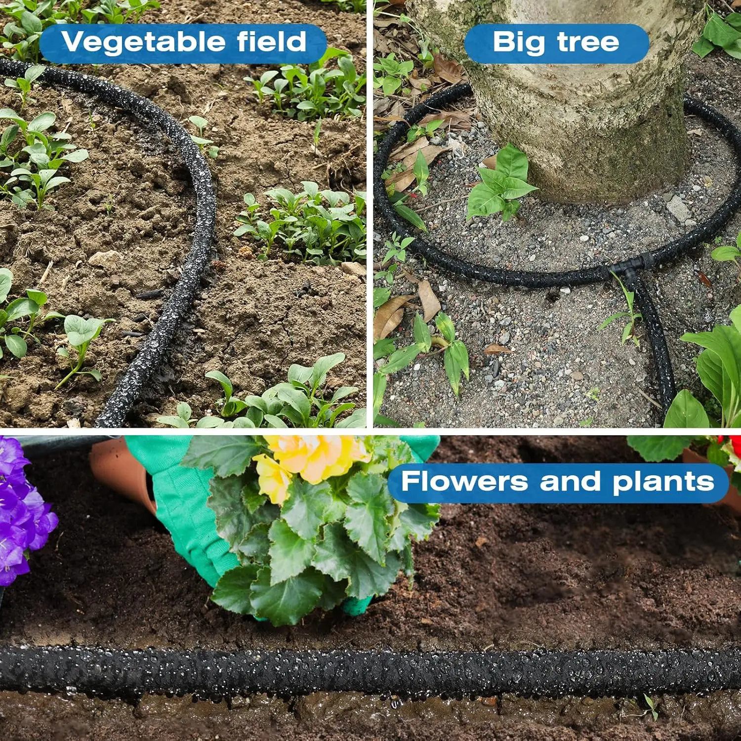 2024 Hot Sale Anti-Oxidation Irrigation Soaker Hose for Garden with Professional Grade Connecting