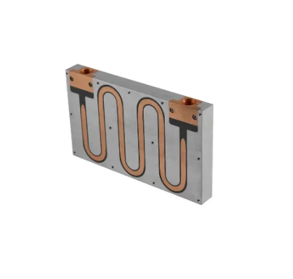 Friction Stir Welding Process For Laser Projector Liquid Cold Plate CNC Extrusion Aluminum And Heat Pipes Cold Plate