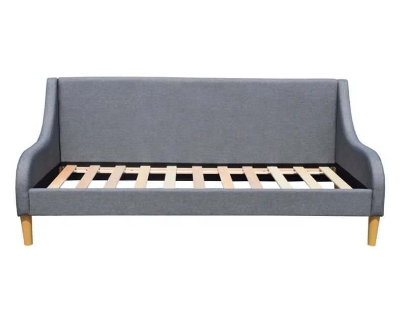 High Quality Indoor Furniture modern design 3 seater sofa cum bed linen fabric adult day bed