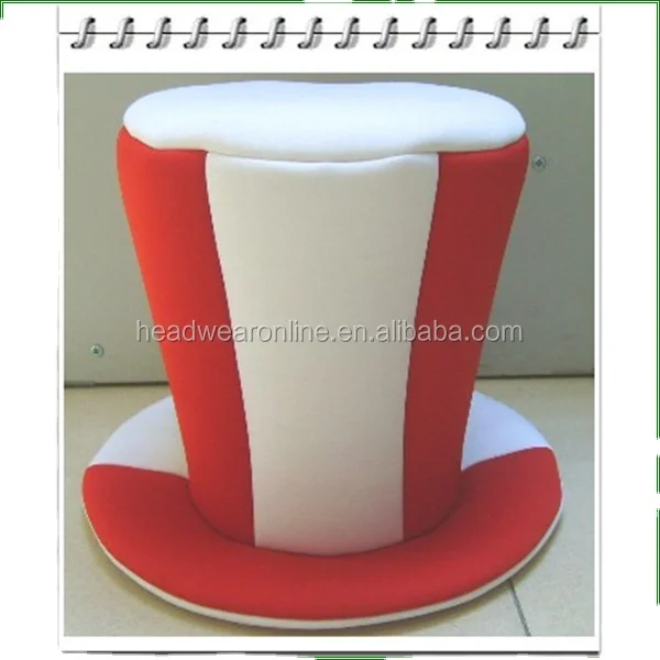 Wholesale Funny Holiday Party Hat Christmas Magician Performance Clown Tall Festival Cap
